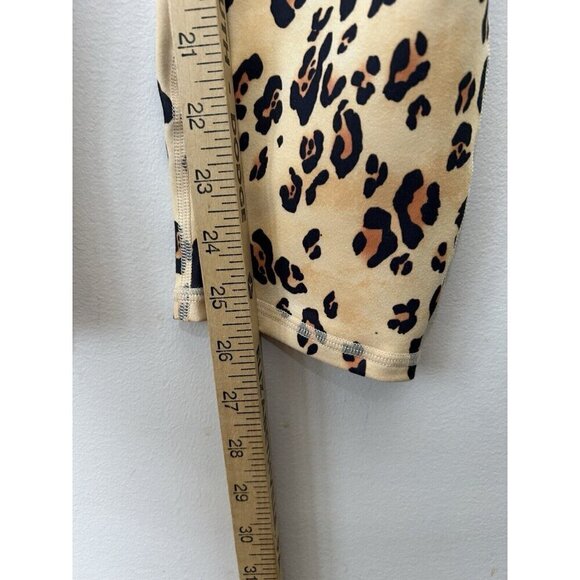 Fabletics Leggings PowerHold High-Waisted Animal Print Cheetah Brown Size 3X NWT - Picture 8 of 10